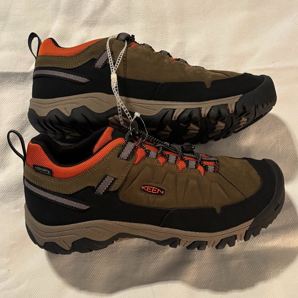 KEEN Big Kids' Targhee IV Waterproof Hiking Shoe